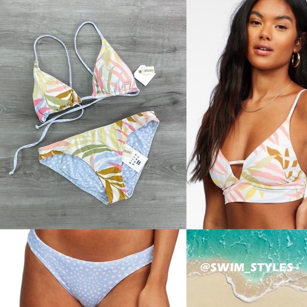 ☀️BILLABONG☀️ TROPIC JUNGLE LOWRID BIKINI SET